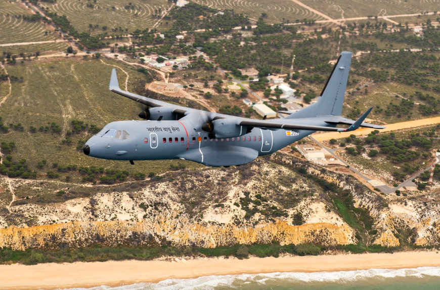 AIRBUS DELIVERS FIRST C295 TO INDIA